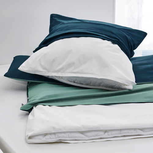 IBENA Kissenhülle »Bedfine Astana«, weiß, Polyester/Polyacryl - weiss