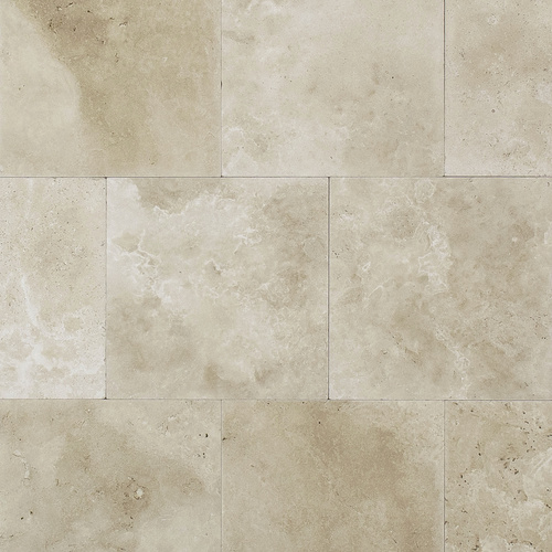 Thumbnail - WOHNRAUSCH Wand- und Bodenfliese »Tosca Cream«, LxBxH: 40,6 x 40,6 x 1,2 cm, Travertin, beige, matt, getrommelt