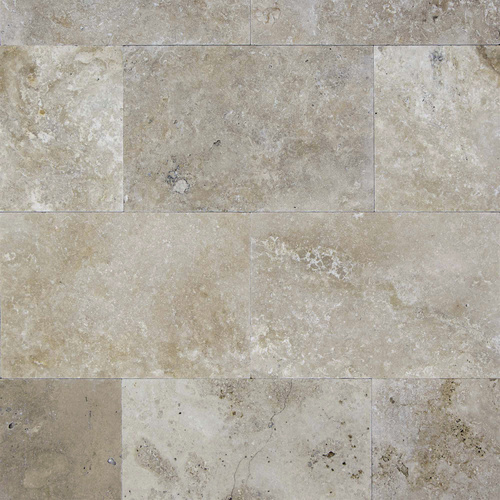 Thumbnail - WOHNRAUSCH Wand- und Bodenfliese »Tosca Classic«, LxBxH: 61 x 40,6 x 1,2 cm, Travertin, beige/gelb/braun/grau, matt, get...