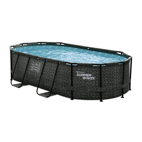 SUMMER WAVES® Pool »Active«, grau, BxHxL: 250 x 100 x 424 cm