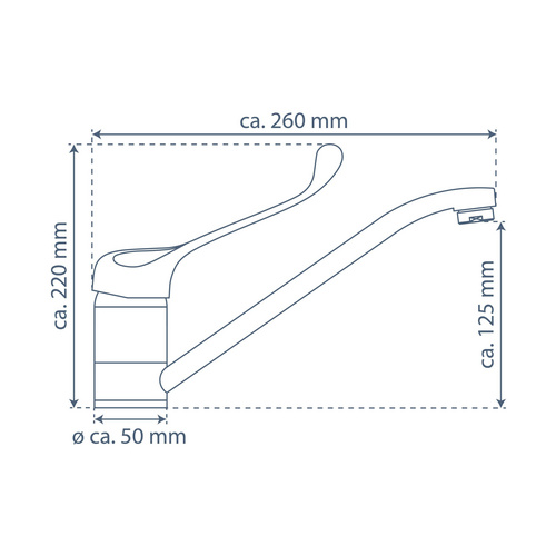 SCHÜTTE Spültischarmatur »VITAL«, 3/8