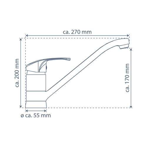 SCHÜTTE Spültischarmatur »Grande «, 3/8