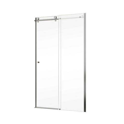 Schulte Dusch-Schiebetür MasterClass, 120x200: cm, Einscheibensicherheitsglas, mit kugelgelagerter Laufschiene