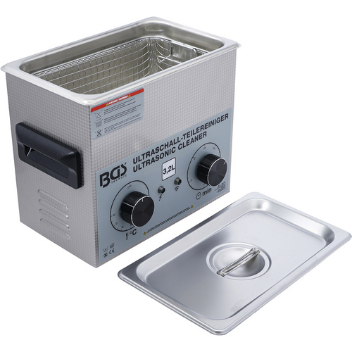 Bgs Mehrfarbig Ultraschall-Teilereiniger, Ultraschallreiniger, - Image 6