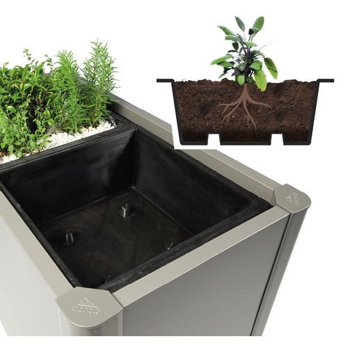 Biohort Pflanzeinsatz für Pflanzbeet Belvedere 4er Set - Image 3