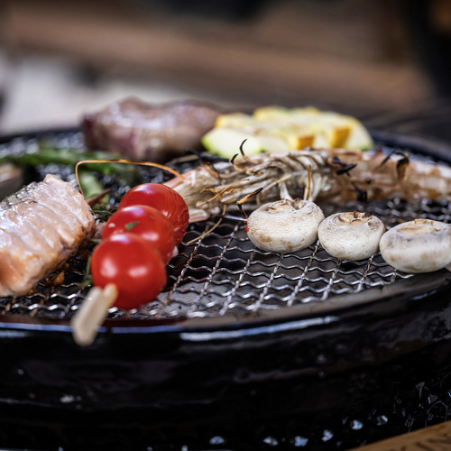 Yakiniku Shichirin-Grill, Grillfläche: ...