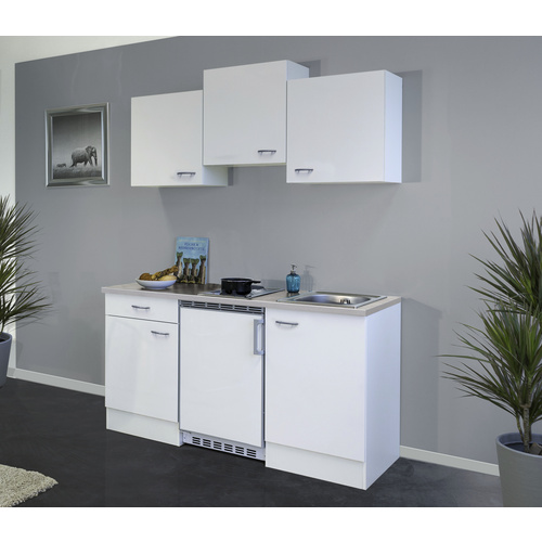 Flex-Well Classic Küchenzeile Wito 150 cm Weiß