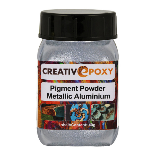 CREATIVePOXY Gießharz-Pigment, 40 g - silberfarben