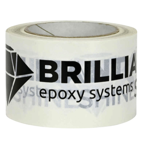 BRILLIANTShine Trennklebeband »Coll+Roll«, weiß, Polyvinylchlorid (PVC), BxL: 7,5 x 6600 cm - weiss