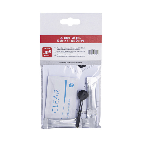 Thumbnail - SCHULTE Kleber, weiß, geeignet für Badewannenfaltwänder und Duschablagen - weiss