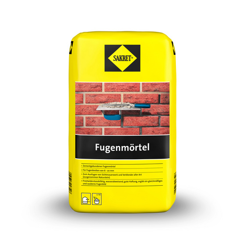 Sakret Fugenmörtel grau, 25 kg