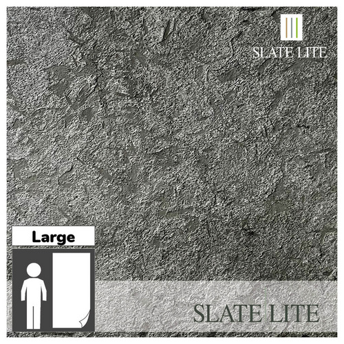 SlateLite Schieferfurnier »Matrix«, bunt, Leicht-Schiefer - grau