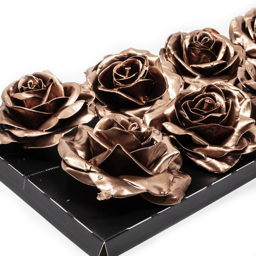 Thumbnail - Flowerbox Wachsrose - beige