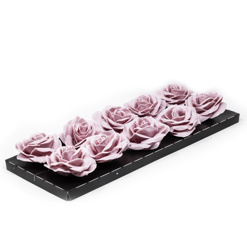 Flowerbox Wachsrose - lila