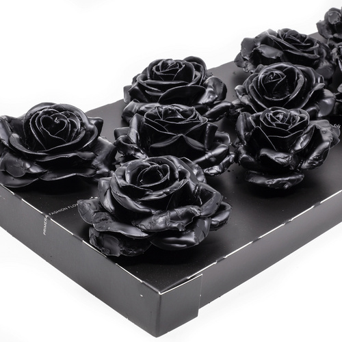 Thumbnail - Flowerbox Wachsrose - schwarz