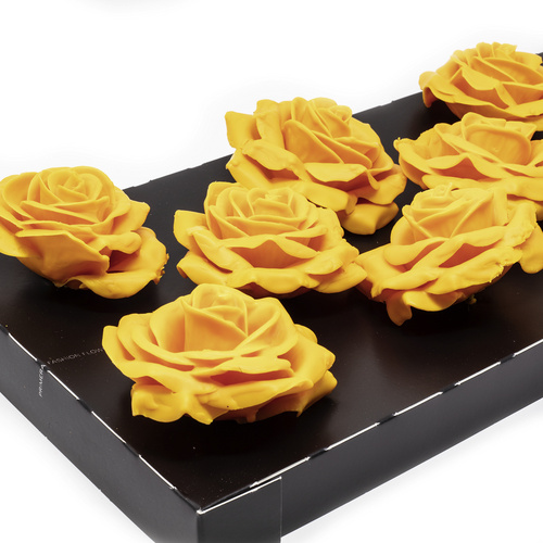 Thumbnail - Flowerbox Wachsrose - gelb