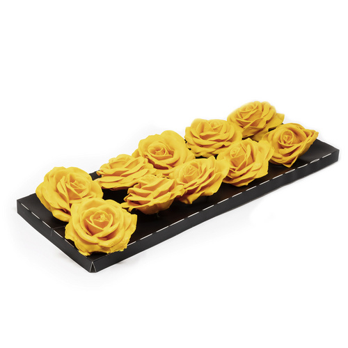 Flowerbox Wachsrose – orange