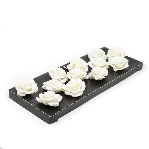 Flowerbox Wachsrose – weiss