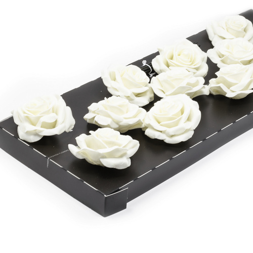 Thumbnail - Flowerbox Wachsrose - weiss