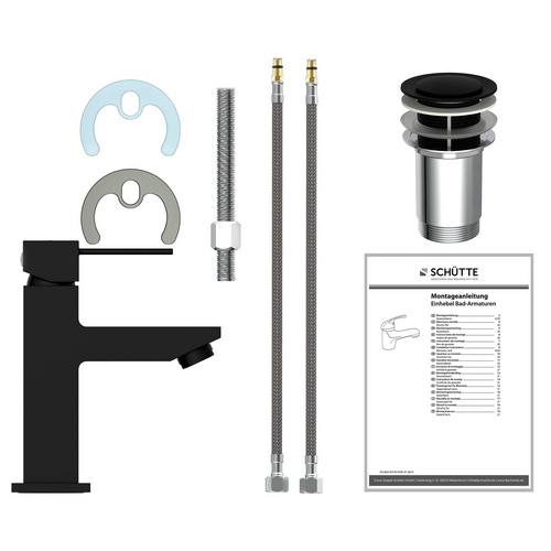 Thumbnail - Eisl Waschtischarmatur »CALVINO«, 3/8", mattschwarz