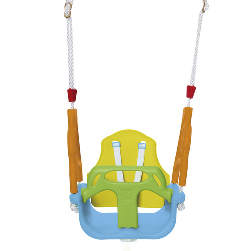 HAPPY PEOPLE Schaukel, gelb/grün/blau, max. Belastung: 100 kg - bunt