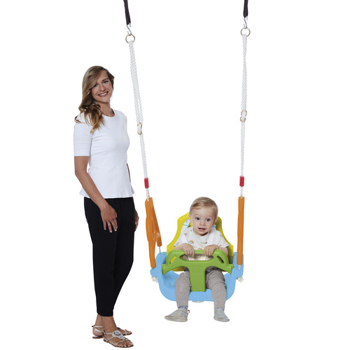 HAPPY PEOPLE Schaukel, gelb/grün/blau, ...