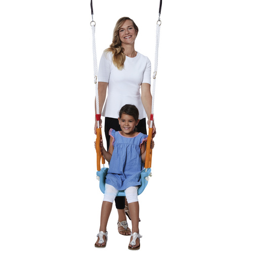 HAPPY PEOPLE Schaukel, gelb/grün/blau, ...