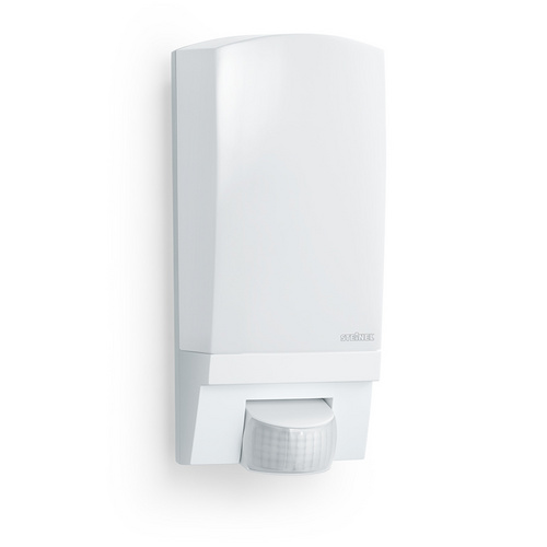 Steinel Sensor Außenleuchte L 1 weiß, mit Bewegungsmelder