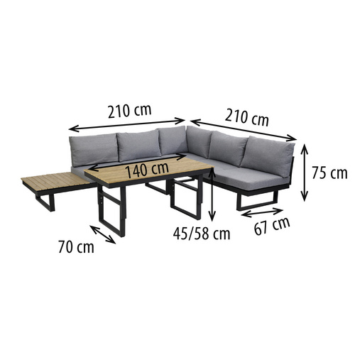 GREEMOTION Loungeset »San Jose«, anthr...