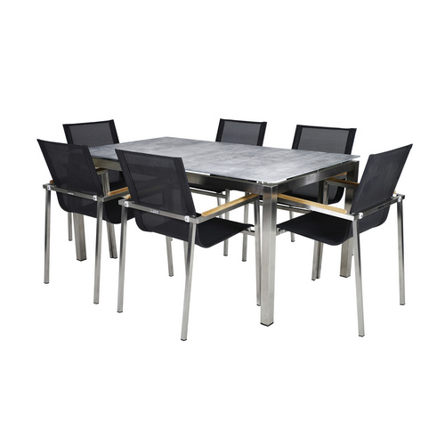 GREEMOTION Diningset »Sydney«, silberf...