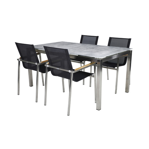 GREEMOTION Diningset »Sydney«, silberf...