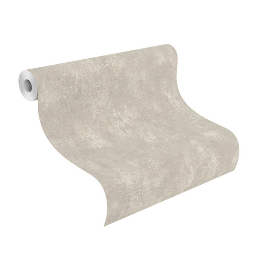 Rasch Vliestapete 609059 Lucera uni braun, 10,05 x 0,53 m
