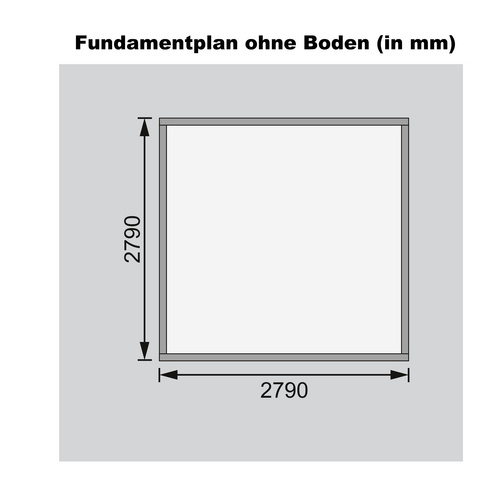 KARIBU Gartenhaus »Bastrup 5«, BxT: 29...