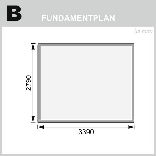 KARIBU Gartenhaus »Noorvik 7«, Holz, BxHxT: 357 x 222 x 297 cm (Außenmaße inkl. Dachüberstand) - beige |  Fichte  |  9,52 m²