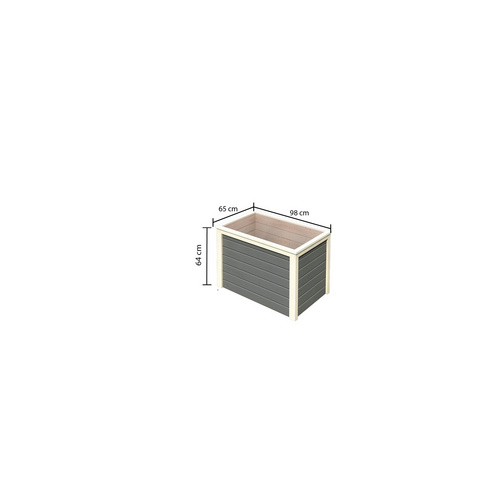 KARIBU Hochbeet, BxHxL: 98 x 64 x 65 cm,...