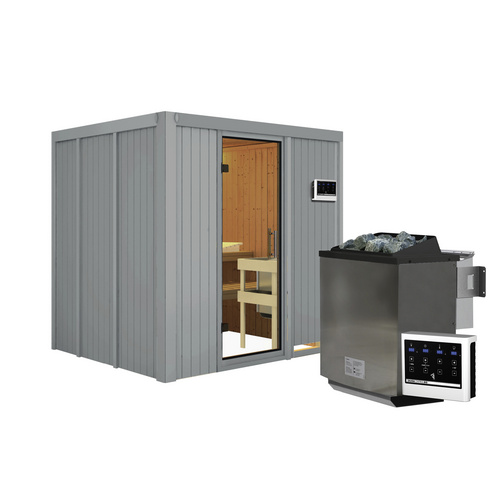 KARIBU Sauna »Rakvere«, BxHxT:196 x 19...