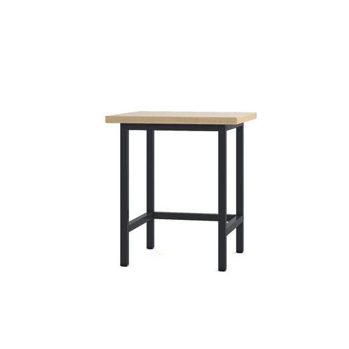 Pador Werktisch Grundmodul 75 cm Anthrazitgrau