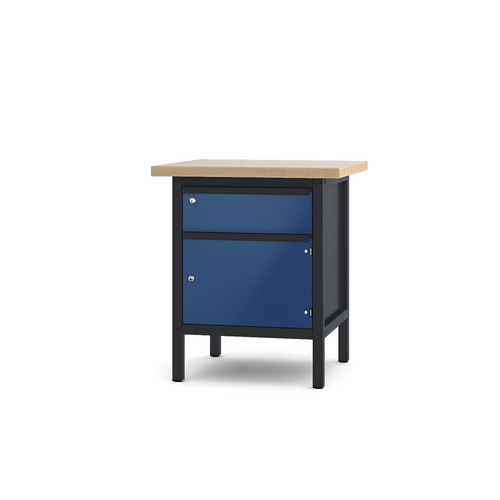 PADOR Werkbank 11 S 2/7 R, B/T/H: 75x70x85,5 cm