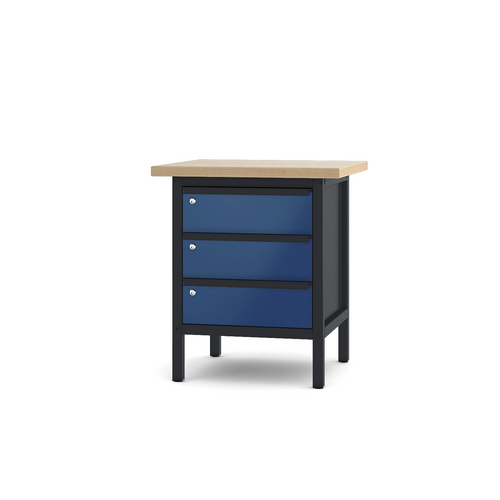 PADOR Werkbank 11 S 3/7 R, B/T/H: 75x70x85,5 cm