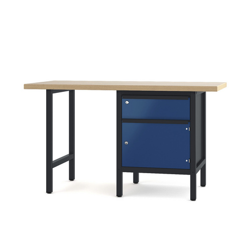 PADOR Werkbank 700.0.11 S 2/15 R, B/T/H: 150x70x85,5 cm