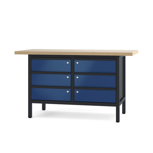PADOR Werkbank 21 S 33, Höhe/Länge: 85,5x150 cm