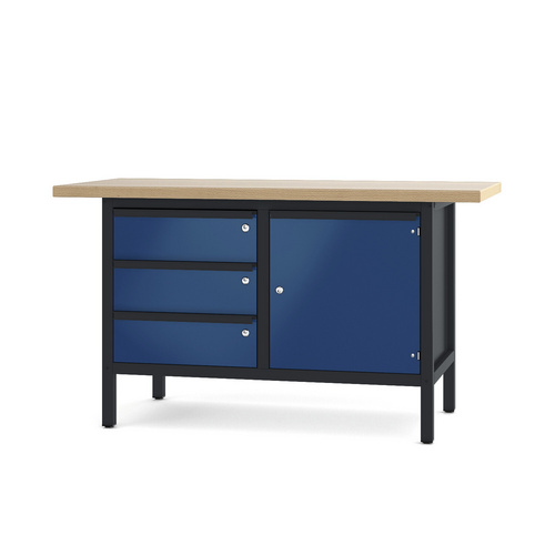 PADOR Werkbank 21 S 34, Höhe/Länge: 85,5x150 cm