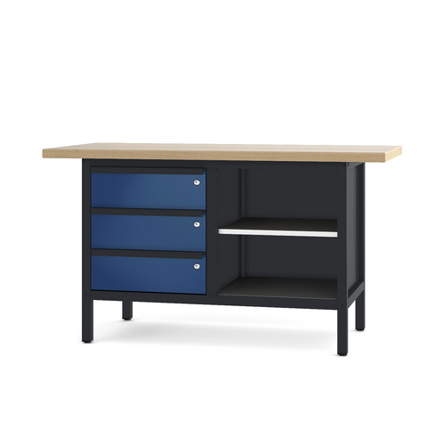 PADOR Werkbank 21 S 35, Höhe/Länge: 85,5x150 cm