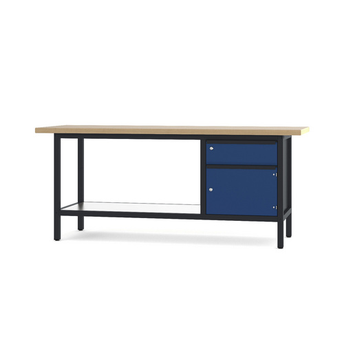 PADOR Werkbank 31 S 002/20 R, B/T/H: 200x70x85,5 cm