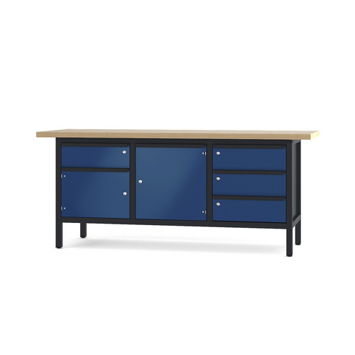 PADOR Werkbank 31 S 243, Höhe/Länge: 85,5x200 cm