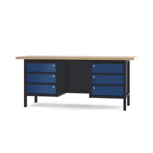 PADOR Werkbank 31 S 363, Höhe/Länge: 85,5x200 cm