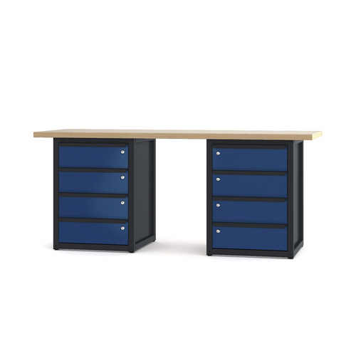 PADOR Werkbank 41 S 3.0.41 S 3, Höhe/Länge: 85,5x200 cm