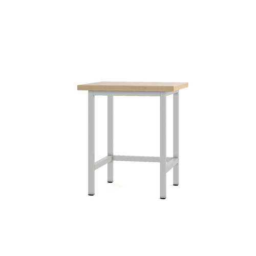 Pador Werktisch Grundmodul 75 cm Lichtgrau