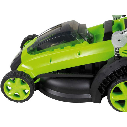ZIPPER Akku-Rasenmäher, Schnittbreite: ...