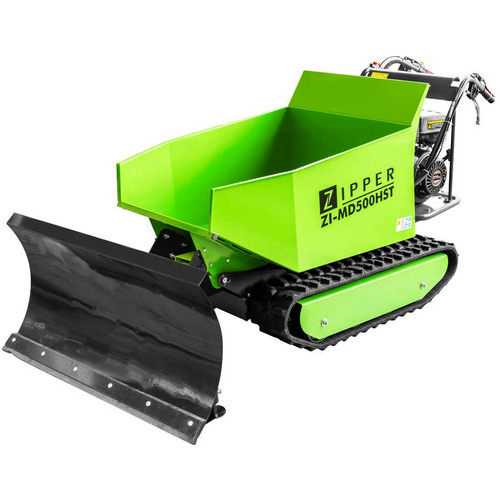 ZIPPER Miniraupendumper »ZI-MD500HST«, grün, 3,6 kW, Tankinhalt: 6 l, ohne Akku - gruen